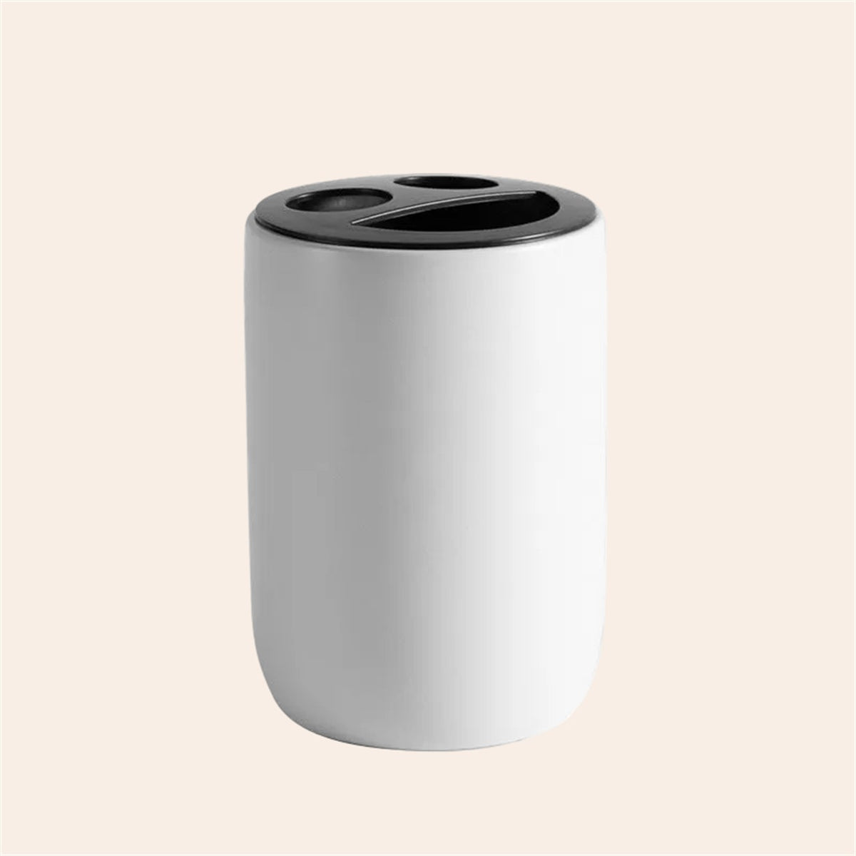 Minimalist Bathroom Accessories — White Matte