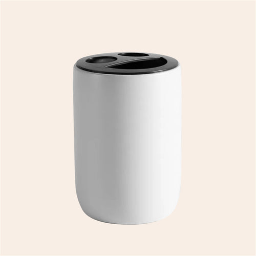 Minimalist Bathroom Accessories — White Matte