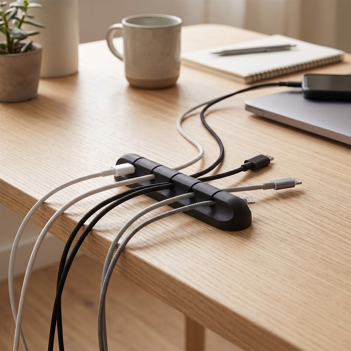 Minimal Desk Cable Organizer
